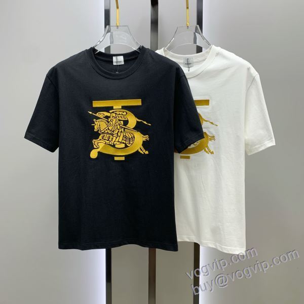 半袖Tシャツ 2025爆買い人気 バーバリー ブランドコピー NXZBU282 2色可選 大人のセンスを感じさせる