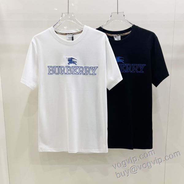 高評価の人気品 バーバリー スーパーコピー 激安 NXZBU287 2025高級品 通販 半袖Tシャツ 2色可選
