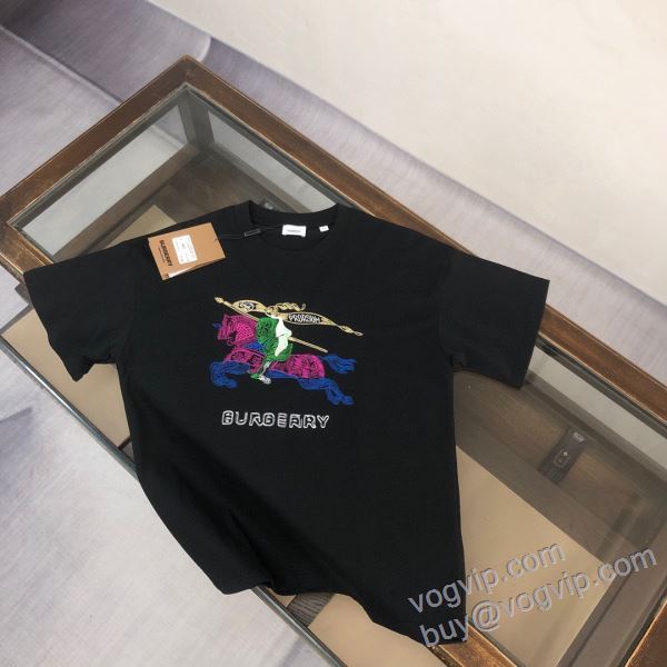 半袖Tシャツ 2025爆買い人気 バーバリー BURBERRYコピー お洒落自在 NXZBU295 2色可選