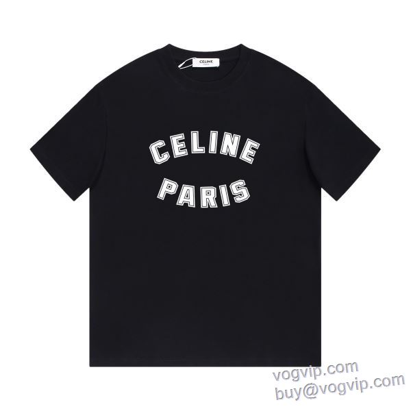 2025最新入荷 半袖Tシャツ 2色可選 セリーヌ スーパーコピー 上品上質