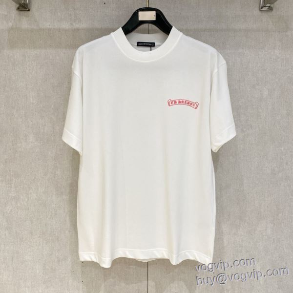 実用性に溢れるアイテム 半袖Tシャツ クロムハーツ コピーブランド 2025春夏季超人気 2色可選