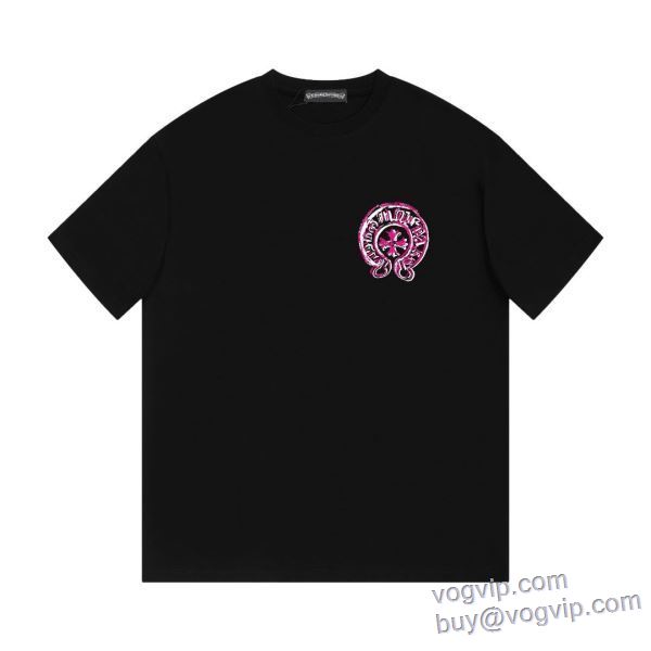 クロムハーツ CHROME HEARTS スーパーコピー 2025HOT豊富な 半袖Tシャツ 2色可選 ショートパンツ 確定となる上品