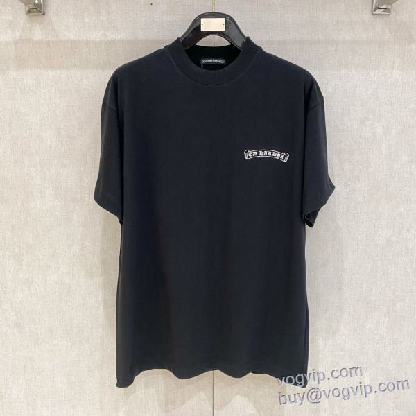 2025HOT豊富な クロムハーツ CHROME HEARTS コピー 一番人気の新作はこれ 半袖Tシャツ 2色可選