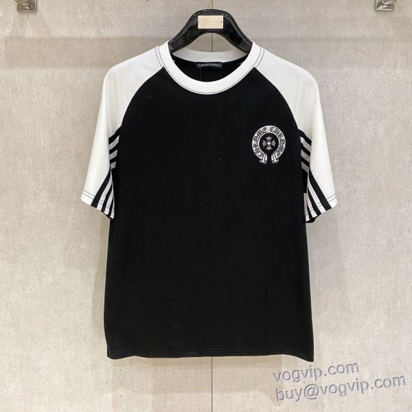 2025お買い得セール クロムハーツ CHROME HEARTS 半袖Tシャツ 2色可選 ブランドコピー代引き専門店 落ち着いた質感