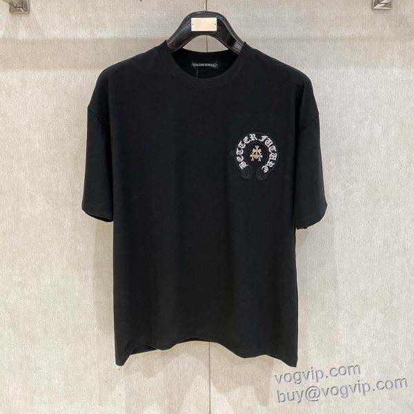 2025爆買い新作 クロムハーツ CHROME HEARTS 半袖Tシャツ 2色可選 スーパーコピー n級品 高級感漂わせる