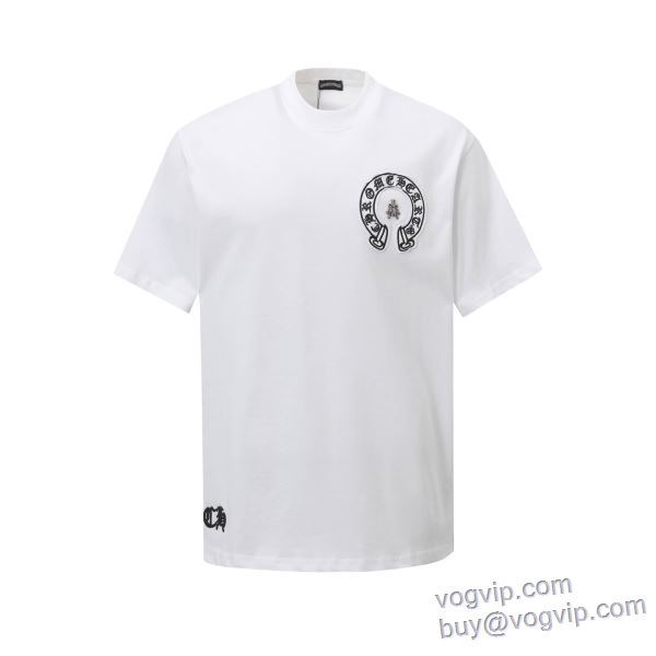 高級感ある クロムハーツ CHROME HEARTS 2025春夏新作 半袖Tシャツ vogブランド コピー 優良店