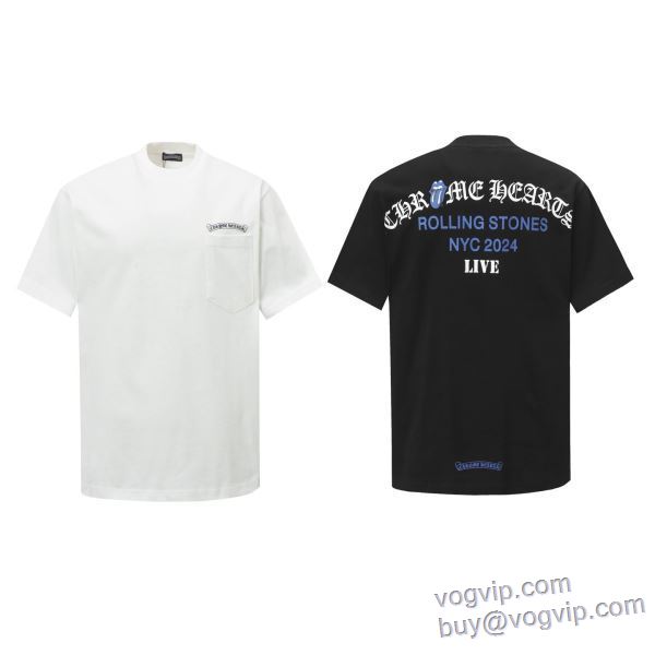 極上の着心地 クロムハーツ スーパーコピー 激安 2025限定セール新品 半袖Tシャツ 2色可選