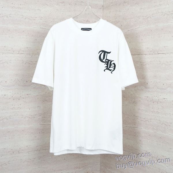 超目玉 クロムハーツ CHROME HEARTS ブランドコピー 半袖Tシャツ 2色可選 2025新商品！