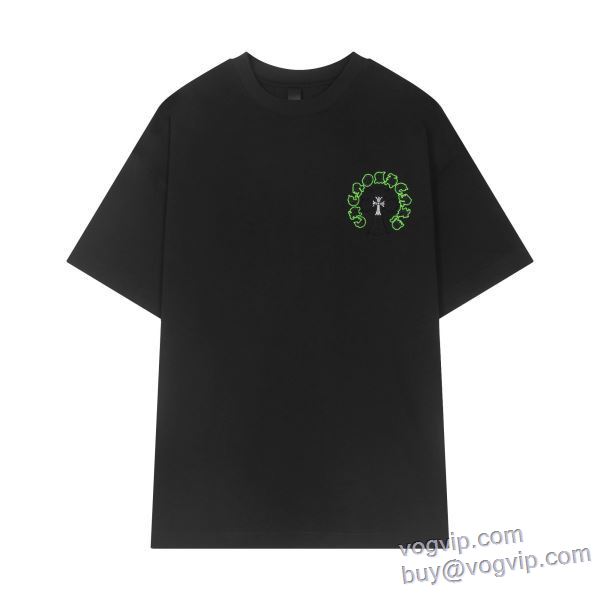 2025春夏 半袖Tシャツ クロムハーツ CHROME HEARTS 2色可選 スーパーコピー 大好評?