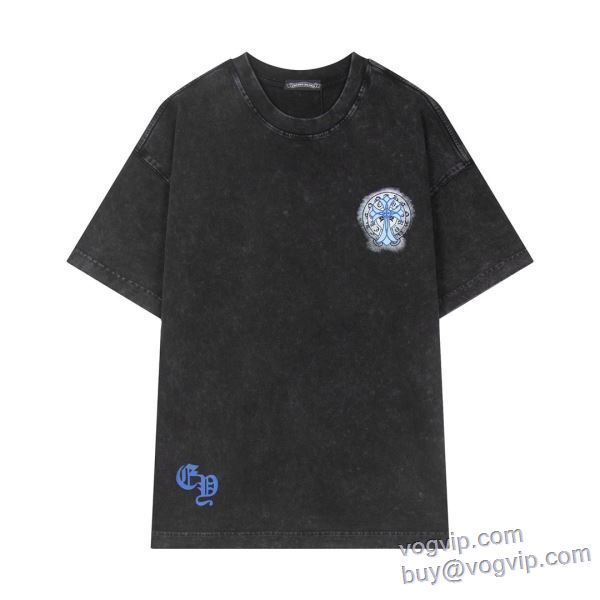 半袖Tシャツ 2色可選 お洒落な存在感 クロムハーツ CHROME HEARTS 2025新作品 コピー ブランド