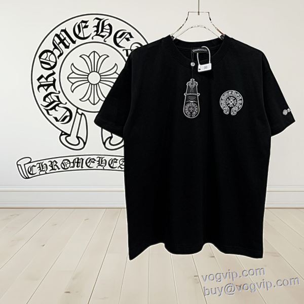 大注目！ クロムハーツ ブランドコピー代引き専門店 2025激安大特価100%新品 半袖Tシャツ 2色可選