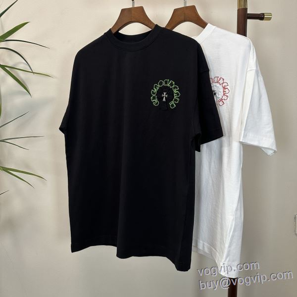 半袖Tシャツ 入手困難！クロムハーツ スーパーコピー n級品 2025激安大特価100%新品 2色可選