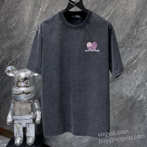 2025新作入荷人気 半袖Tシャツ クロムハーツ 偽物ブランド 完売品！