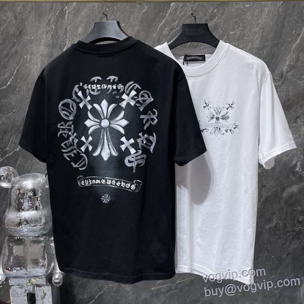 2025品質保証高品質 クロムハーツ ブランドスーパーコピー 半袖Tシャツ 2色可選 お買得