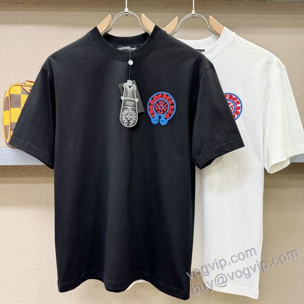 クロムハーツ コピー ブランド NXZCHR115 半袖Tシャツ 2色可選 2025最安値新品