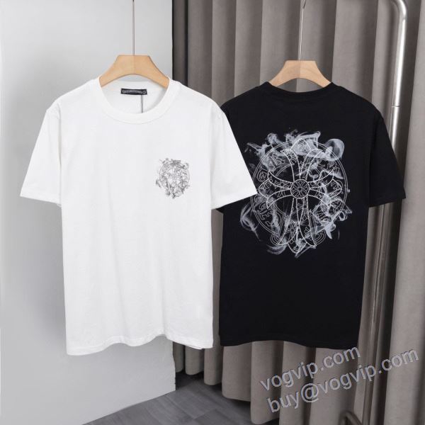 クロムハーツ CHROME HEARTSコピー NXZCHR125 2025限定セール大人気 半袖Tシャツ 2色可選
