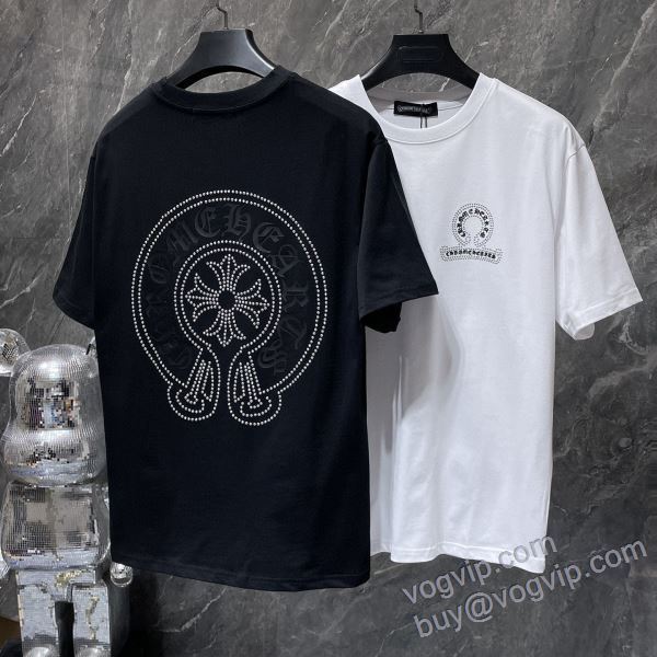 クロムハーツ CHROME HEARTSスーパーコピー NXZCHR131 2025数量限定格安 半袖Tシャツ 2色可選
