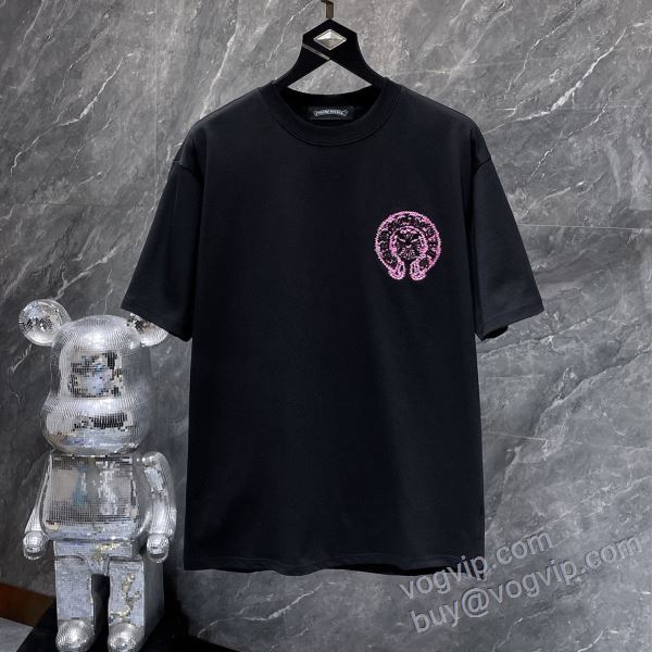 2025超激得新品 クロムハーツ ブランド 偽物 通販 NXZCHR160 半袖Tシャツ 2色可選