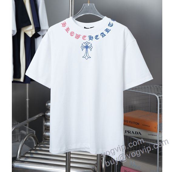 クロムハーツ スーパーコピー 激安 NXZCHR161 2025超激得新品 半袖Tシャツ 2色可選