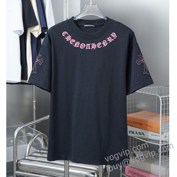 2025お買い得人気セール クロムハーツ NXZCHR170 半袖Tシャツ 2色可選 CHROME HEARTSコピー ブランド