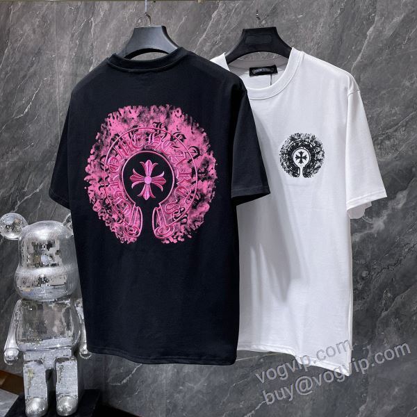半袖Tシャツ 2色可選 2025春夏季超人気 クロムハーツ CHROME HEARTS NXZCHR182 スーパーコピー 優良サイト
