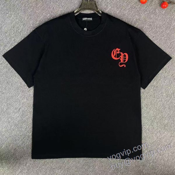 2025年モデル入荷 クロムハーツ CHROME HEARTS NXZCHR184 半袖Tシャツ VOGコピー