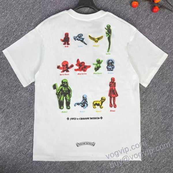 2025年モデル入荷 半袖Tシャツ クロムハーツ CHROME HEARTS NXZCHR186 最大級ブランドコピー通販優良店