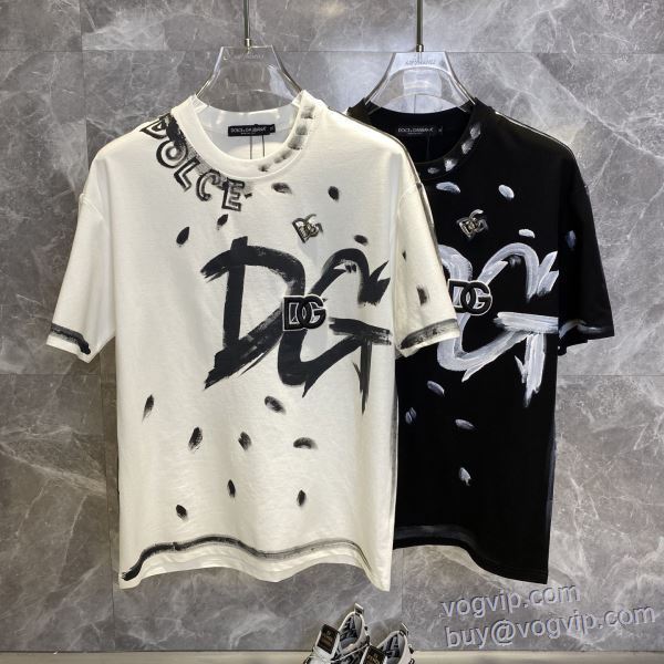 2025お買い得お得 ドルチェ＆ガッバーナ コピー 半袖Tシャツ 2色可選 先行販売