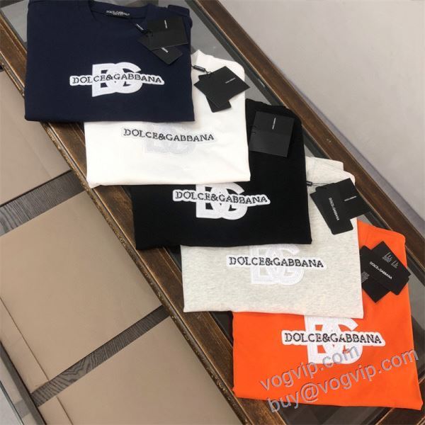 半袖Tシャツ 2025爆買いお得 ドルチェ＆ガッバーナ コピー ブランド NXZDG064 5色可選