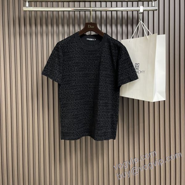 2025驚きの破格値人気 ドルチェ＆ガッバーナ Dolce&Gabbanaスーパーコピー 激安 NXZDG077 半袖Tシャツ