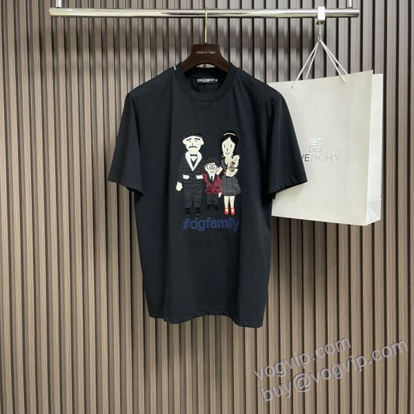 ドルチェ＆ガッバーナ Dolce&Gabbanaスーパーコピー NXZDG080 半袖Tシャツ 2025驚きの破格値人気