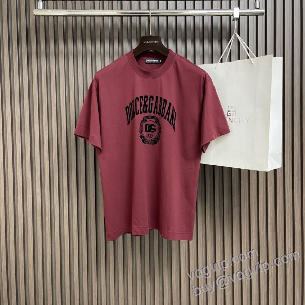 ドルチェ＆ガッバーナ Dolce&Gabbanaブランドコピー NXZDG082 2025品質保証新作 半袖Tシャツ