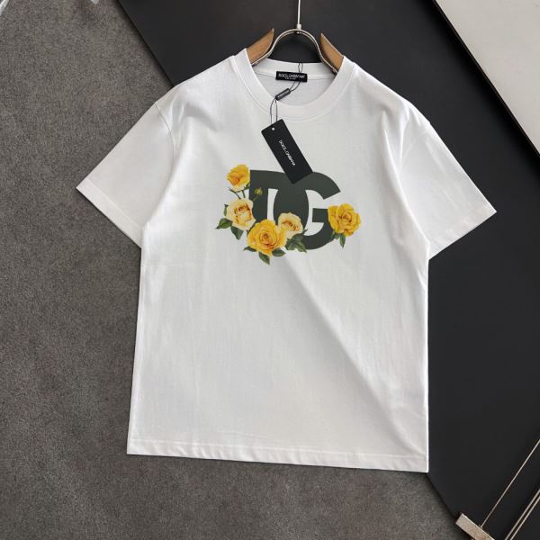 ドルチェ＆ガッバーナ コピー ブランド NXZDG086 半袖Tシャツ 2色可選 2025人気定番豊富な
