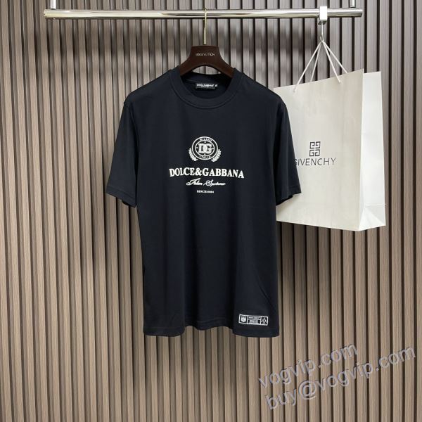 ドルチェ＆ガッバーナ ブランド 偽物 通販 NXZDG087 2025人気定番豊富な 半袖Tシャツ