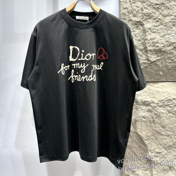 人気新品★超特価★ ディオール コピーブランド 2025最新入荷 2色可選 半袖Tシャツ