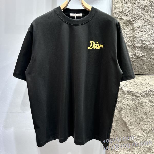 人気ブランド ディオール 2025春夏 半袖Tシャツ 2色可選 DIOR ブランドコピー