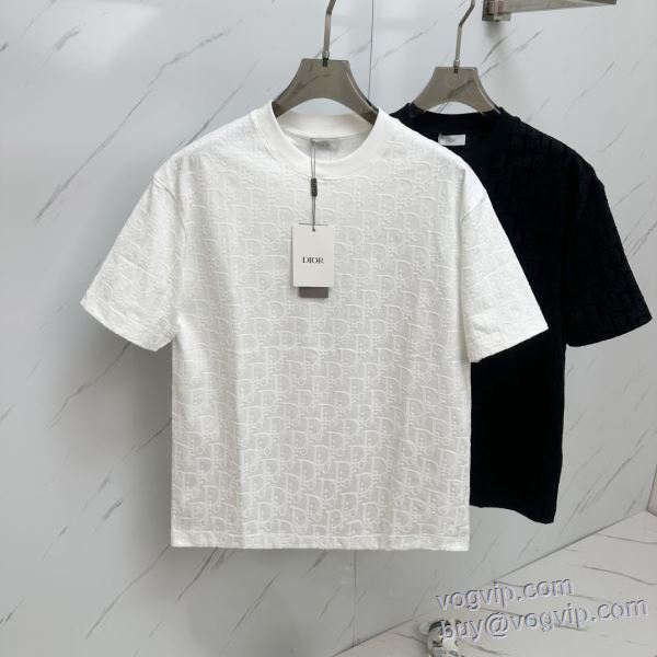 ディオール DIOR スーパーコピー 2025HOT大人気 半袖Tシャツ 2色可選 海外セレブ愛用