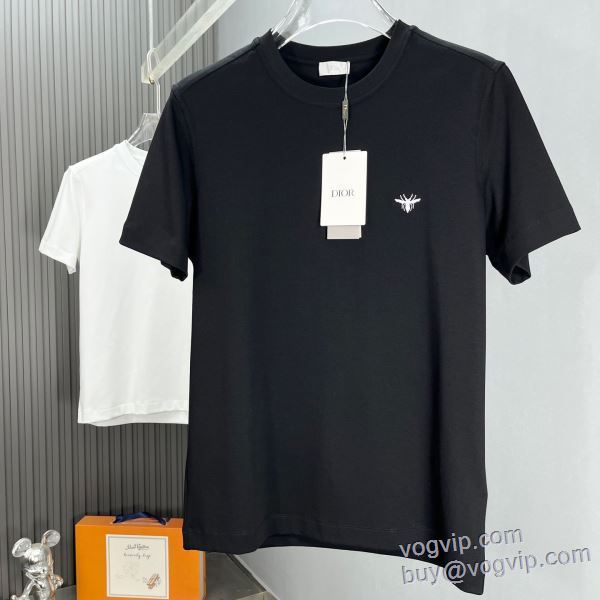 海外限定ライン ディオール DIOR 半袖Tシャツ 2色可選 最高N級ブランドコピー 2025高級品 通販