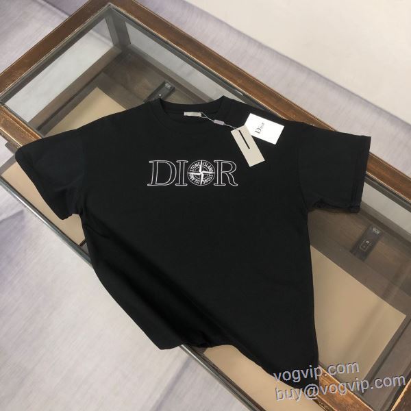 もっとも高い人気を誇る ディオール コピーブランド 半袖Tシャツ 3色可選 2025品質保証定番