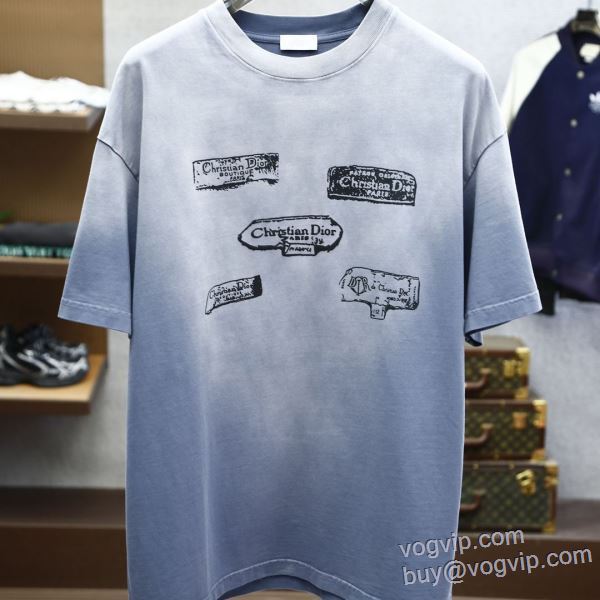 2025年モデル入荷 スーパーコピー信用できるサイト ディオール DIOR 半袖Tシャツ 完売必至の人気モデルをご紹介