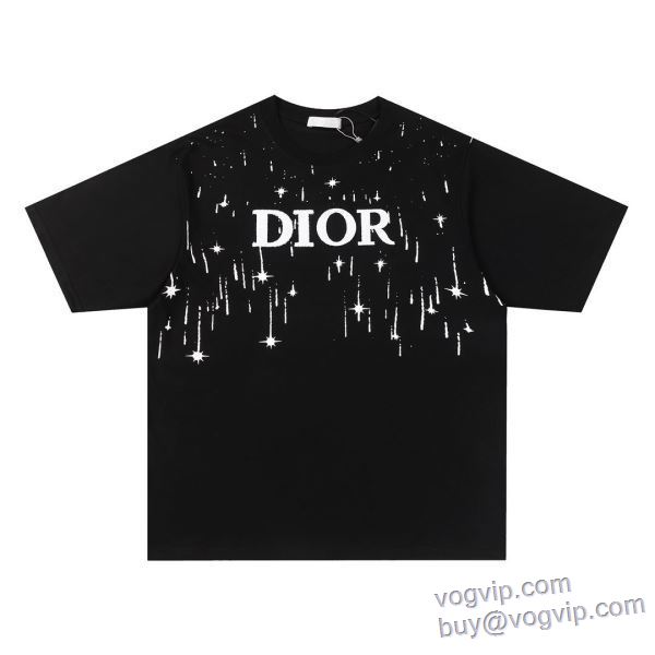 TOPセラー賞受賞！ スーパーコピー n級品 ディオール DIOR 半袖Tシャツ 2色可選 2025年モデル入荷