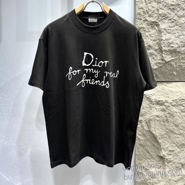 主役になる存在感 2025お買い得品質保証 ディオール DIOR スーパーコピー 半袖Tシャツ 3色可選