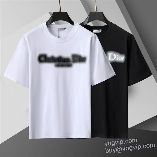 【激安】 半袖Tシャツ ディオール DIOR ブランドコピー 2025超激得安い 2色可選