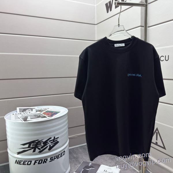 プレゼントに ディオール コピー 半袖Tシャツ 5色可選 2025品質保証高品質
