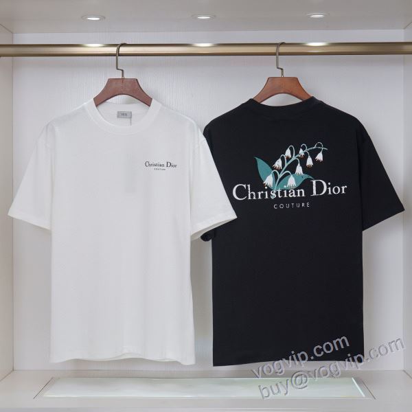 ディオール スーパーコピー 激安 NXZDIOR127 半袖Tシャツ 2色可選 2025驚きの破格値安い