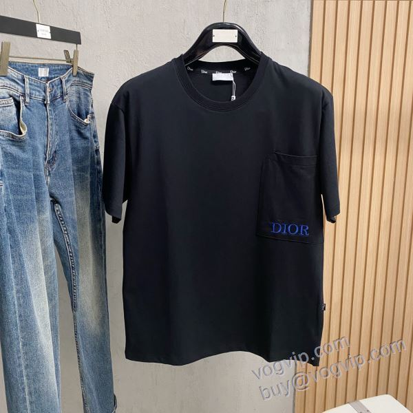 ディオール DIORコピーブランド NXZDIOR139 2025人気新作 半袖Tシャツ 2色可選