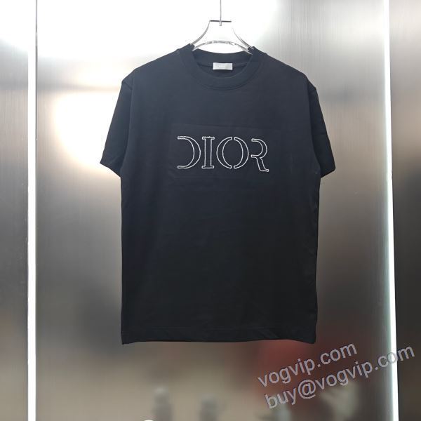 2025春夏季超人気 ディオール ブランドコピー NXZDIOR154 半袖Tシャツ 4色可選