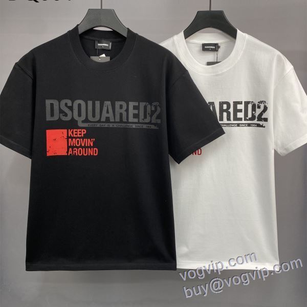 2025最新入荷 ディースクエアード スーパーコピー 半袖Tシャツ 2色可選 上品上質