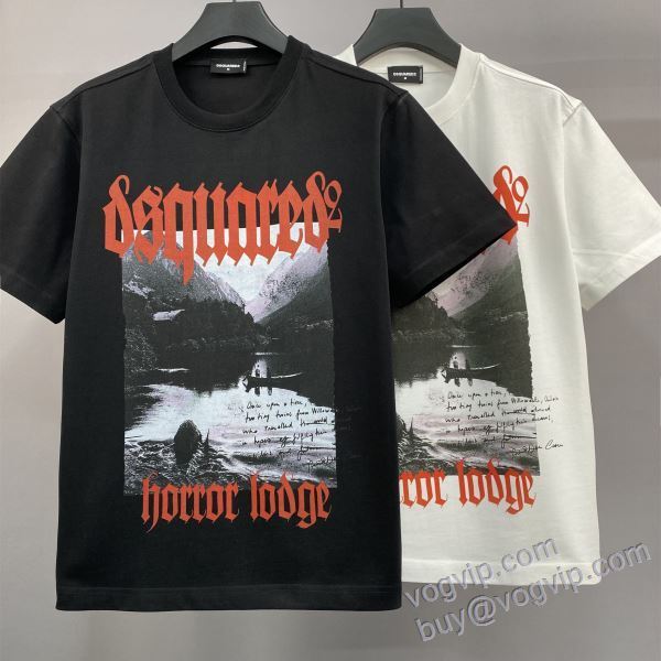 ディースクエアード コピーブランド NXZDS041 半袖Tシャツ 2色可選 2025春夏季超人気