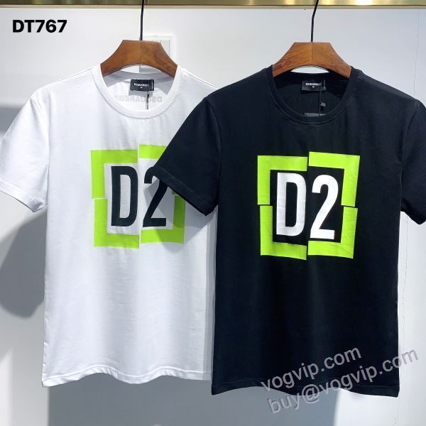 ディースクエアード DSQUARED2コピーブランド NXZDS052 2025HOT品質保証 半袖Tシャツ 2色可選